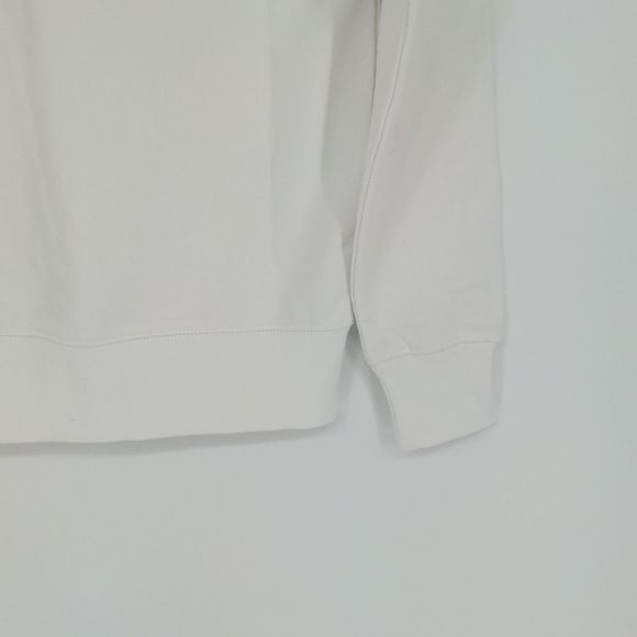 Everlane Women Men The Classic French Terry Crew Sweater‎ White Size XXXS - Picture 15 of 15